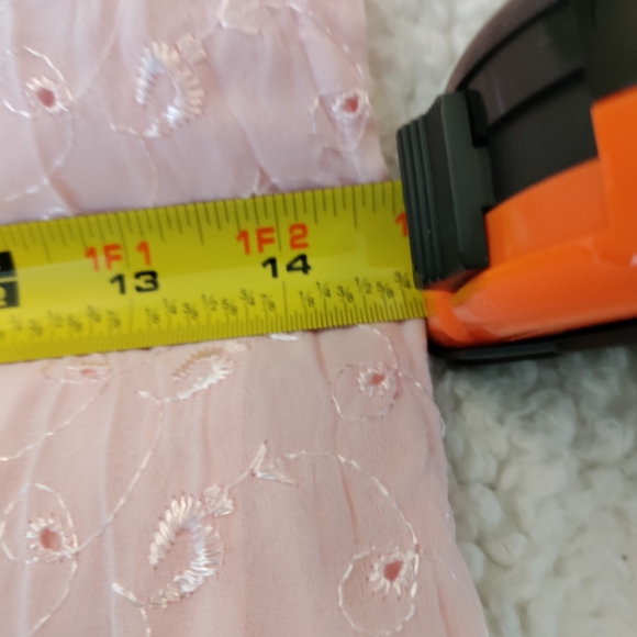 Together Maxi  Dress Sleveless size 12 womens Zipper linning polyester used pink - Picture 10 of 14